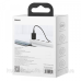 Зарядний пристрій 1xUSB 25W (USB-C) Чорний Baseus (CCSP020101)