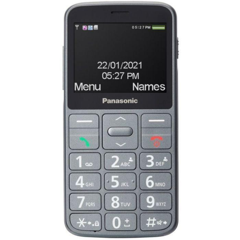 Мобільний телефон Panasonic KX-TU160 Grey (KX-TU160EXG)