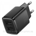 Зарядний пристрій 2xUSB 10.5W (USB-A) Чорний Baseus (CCXJ010201)