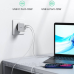 Зарядний пристрій 2xUSB 38W (1хUSB-A+1xType-C) Wall Charger Білий CD170 Ugreen (60468) Зарядний пристрій 2xUSB 38W (1хUSB-A+1xType-C) Wall Charger Білий CD170 Ugreen (60468)
