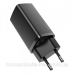 Зарядний пристрій 2xUSB 65W GaN (USB-C+USB-A) Чорний Baseus (CCGAN2L-B01)