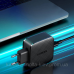 Зарядний пристрій 2xUSB 66W GAN PD (2xType-C) CD216 Ugreen PD Fast Charger Чорний (70867)
