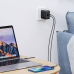 Зарядний пристрій 2xUSB 66W GAN PD (2xType-C) CD216 Ugreen PD Fast Charger Чорний (70867)