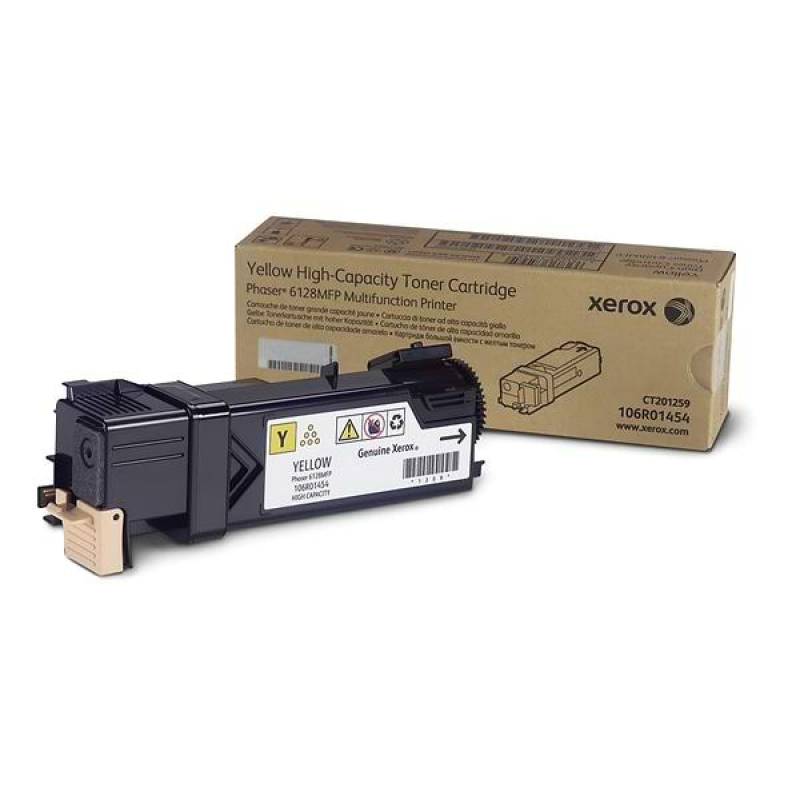 Тонер картридж Xerox PH6128 Yellow (2500 стор)