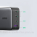 Зарядний пристрій 3xUSB 100W (3xType-C+USB QC4+) Tech Fast GAN Charger чорний CD226 Ugreen (40747)