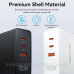 Зарядний пристрій 3xUSB 100W GaN (2хUSB-C+USB-A) чорний Vention (FEGB0-EU)