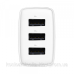 Зарядний пристрій 3xUSB 17W (USB-A) Білий Baseus (CCXJ020102)