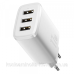Зарядний пристрій 3xUSB 17W (USB-A) Білий Baseus (CCXJ020102)