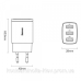 Зарядний пристрій 3xUSB 17W (USB-A) чорний Baseus (CCXJ020101)