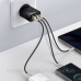 Зарядний пристрій 3xUSB 20W (USB-C+USB-A) Чорний Baseus (CCXJ-E01) Зарядний пристрій 3xUSB 20W (USB-C+USB-A) Чорний Baseus (CCXJ-E01)