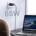 Зарядний пристрій 3xUSB 65W GaN (2хUSB-C+USB-A) CD244 Сірий Ugreen (10335)