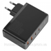 Зарядний пристрій 4xUSB 100W GaN (2xUSB-C+2xUSB-A) Чорний Baseus (CCGAN2P-L01)