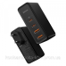 Зарядний пристрій 4xUSB 100W GaN (2xUSB-C+2xUSB-A) Чорний Baseus (CCGAN2P-L01)