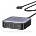 Зарядний пристрій 4xUSB 100W GaN (3хUSB-C+USB-A) Nexode Series чорний CD328 Ugreen (90928)