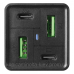 Зарядний пристрій 4xUSB 65W GaN (2xUSB-C+2xUSB-A) чорний Sandberg (441-45) Зарядний пристрій 4xUSB 65W GaN (2xUSB-C+2xUSB-A) чорний Sandberg (441-45)