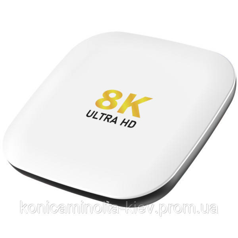 TV Медіаплеєр H96 MAX M2 2/16Gb/ Rockchip RK3528/ Android 13/ WiFi 2.4G+5G/BT 5.1/ білий
