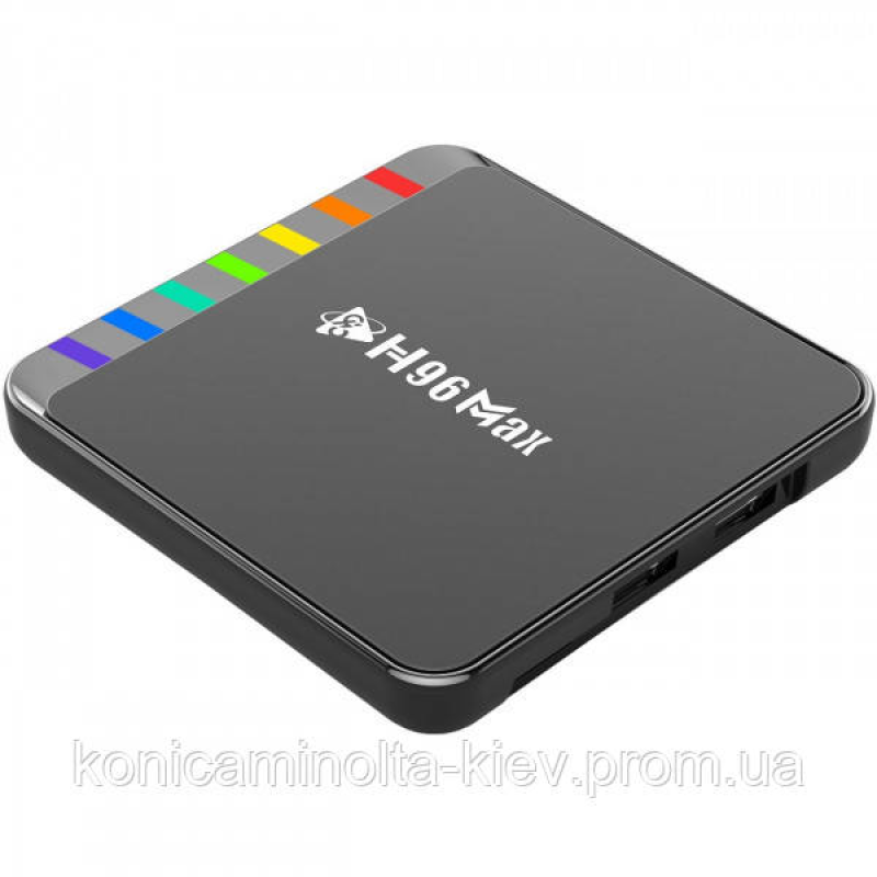 TV Медіаплеєр H96 MAX W2 4/32Gb/ Amlogic S905W2/ Android 11/ WiFi 2.4G+5G/BT:5.0/ LAN:100M/ чорний TV Медіаплеєр H96 MAX W2 4/32Gb/ Amlogic S905W2/ Android 11/ WiFi 2.4G+5G/BT:5.0/ LAN:100M/ чорний