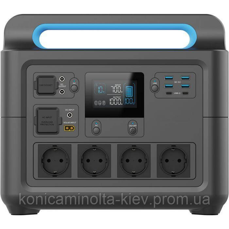 Зарядна станція PowerPlant HS1000 1800W, 1024Wh (PB930845) Зарядна станція PowerPlant HS1000 1800W, 1024Wh (PB930845)