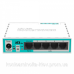 Маршрутизатор Mikrotik hEX lite RB750r2 with 850MHz CPU, 64MB RAM, 5 LAN ports, RouterOS L4, plastic (RB75092)