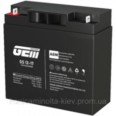 Акумуляторна батарея GEM Battery 12V-17Ah, AGM, F1/F2, (GS 12-17)