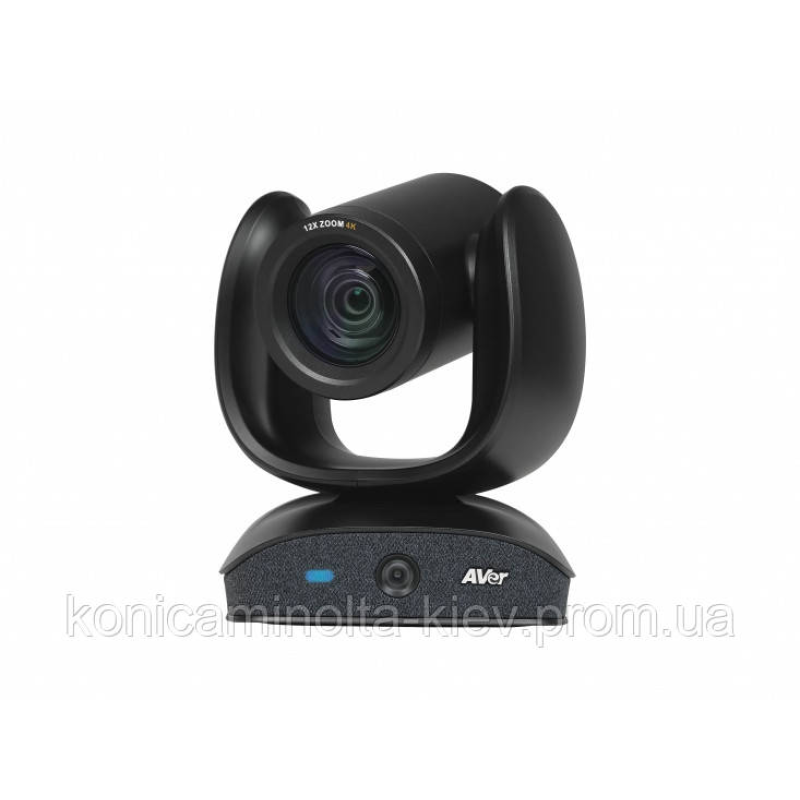 Конференц-камера AVer CAM570, 12x Optical Zoom, 2 об“єктиви 4K, PTZ, 12 x Omni Mic (for tracking), радіус 10 м, PiP, PoE, чорний