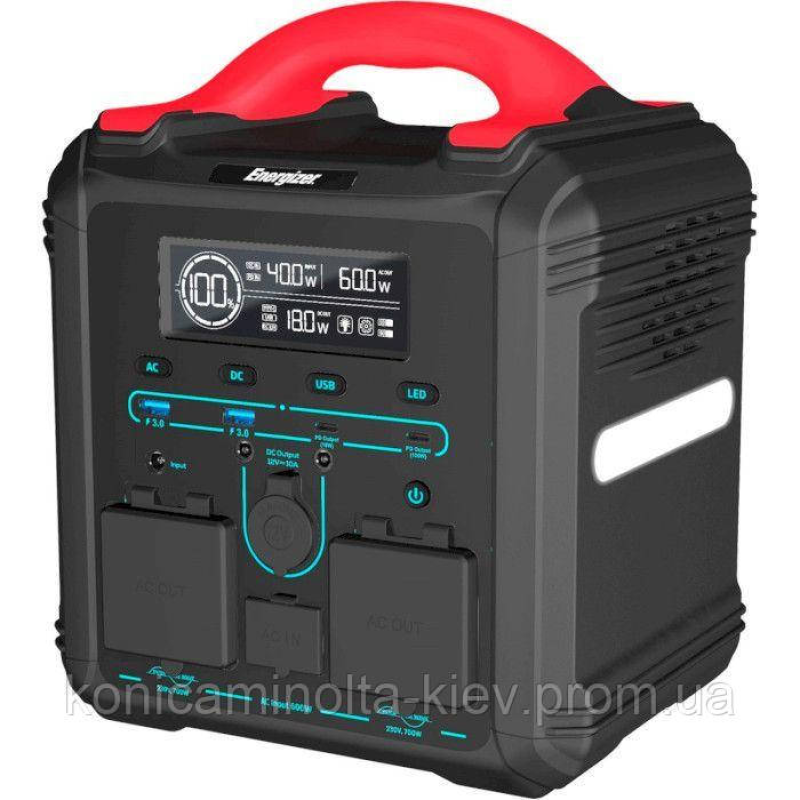 Зарядна станція Energizer 700W, 551Wh (PPS550W1F)