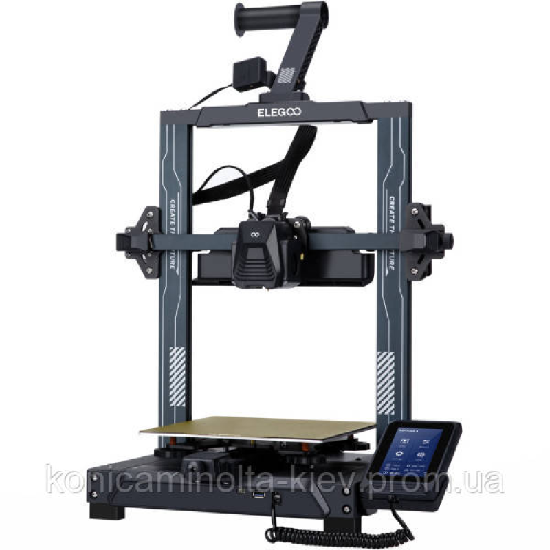 Друкарка 3D ELEGOO Neptune 4 (FDM 1.75 mm 0.4 mm 225x225x265 mm WLAN USB сірий)