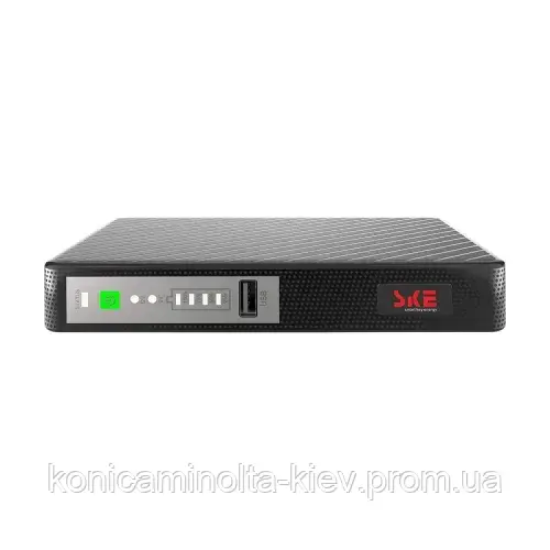 Джерело безперебійного живлення Mini UPS SKE POE-432N 8800mAh 5V/9V/12V/15V/24V/PoE, Li-ion 4*2.2Ah, для роутера і медіаконвертера