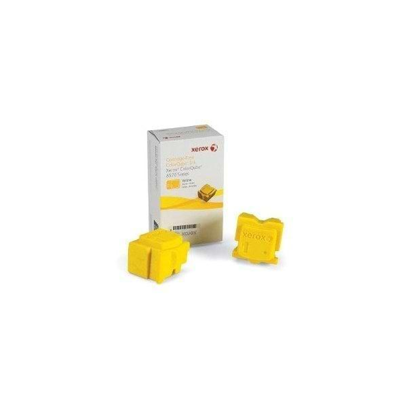 Брикети твердочорнильні Xerox CQ8570 Yellow