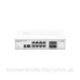 Комутатор Mikrotik CRS112-8G-4S-IN, 8x Gigabit ethernet 4x SFP cages, LCD, 400MHz CPU, 64MB RAM,