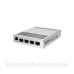 Комутатор Mikrotik CRS305-1G-4S+IN, 4x SFP+ ports, 1x Gigabit Ethernet, metallic enclosure (CRS305-1G-4S+IN )