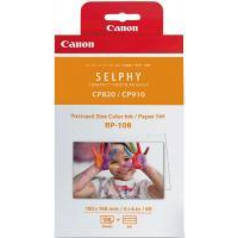 Комплект витратних матеріалів Canon RP-108 для принтерів Selphy (2 картриджа та 108 арк. 100х148мм)