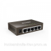 Комутатор TENDA TEG1005D 5port 10/100/1000 BaseTX, desktop, метал (TEG1005D) Комутатор TENDA TEG1005D 5port 10/100/1000 BaseTX, desktop, метал (TEG1005D)
