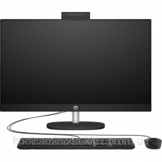 Комп“ютер персональний моноблок HP All-in-One 27“ FHD IPS AG, Intel U7-155U, 16GB, F512GB, UMA, WiFi, кл+м, DOS, чорний