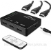 Сплітер HDMI 5xports HDMI switch, remote controlled, 4K resolution support Media-Tech (MT5207)