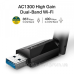 Адаптер WiFi TP-Link Archer T3U Plus, AC1300, 67 Mbps at 5 GHz, 400 Mbps at 2.4 GHz SPEC: 1× High Ga (Archer