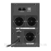 ДБЖ Armac OFFICE O/1000F/LCD, Line Interactive 1000VA/650W, 3хSchuko, USB-B LCD Metal Case (O/1000F/LCD)