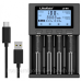 Зарядний пристрій LiitoKala Lii-M4, 4x(Lion/NiMH/NiCd), Power Bank, discharge function (Lii-M4)