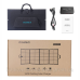 Сонячна панель для УМБ Choetech 160W (196x54см) DC160W,1*USB QC3.0 18W,1*USB-C PD3.0 45W, 1xUSBA 12W