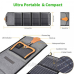 Сонячна панель для УМБ Choetech 22W 2x USB 5V/2.4A/2.1A max (SC005)