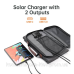Сонячна панель для УМБ Choetech 36W Type-C PD 3.0 20W Max + QC 3.0 18W Max (SC006)