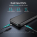 УМБ Choetech 10000mAh, 18W PD QC3.0, USB-C In/out, USB-A Li-pol чорна (B627-V3-CC-BK)
