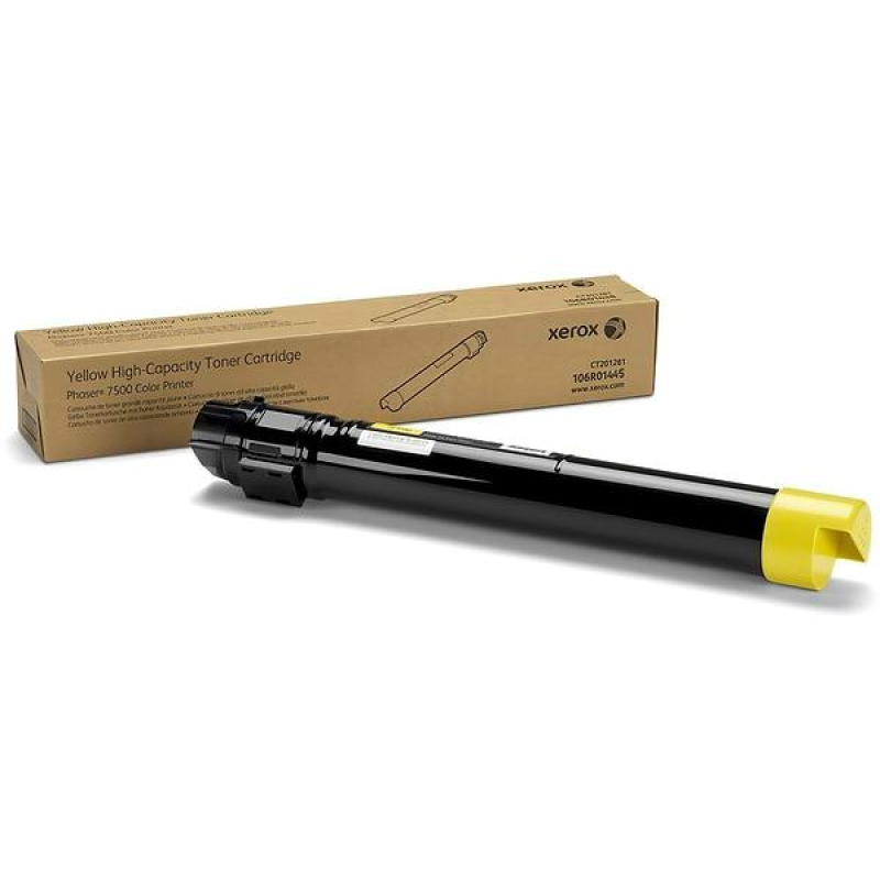 Тонер-картридж лазерний Xerox PH7500 Yellow Тонер-картридж лазерний Xerox PH7500 Yellow