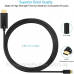 Кабель USB 3.1 Type-C M - HDMI M, 3.0m Thunderbolt 3 чорний Choetech (XCH-0030)