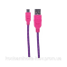 Кабель USB AM-micro BM, 0.5 м, кольорове обплетення, Box (60 шт) Manhattan (394178)