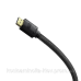 Кабель HDMI M - M, 1m, V2.1 8K, High Definition Series (Zinc alloy) WKGQ000001 Baseus Чорний (WKGQ000001)