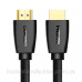 Кабель HDMI M - M, 5.0 м, V1.4 With Braid 4K@30Hz, HD118 UGREEN Чорний (40412)