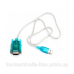 Перехідник USB --> COM (RS232) 9pin, Chipset PL-2303HXD, кабель 1.5м. RTL (S0472)