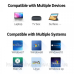 Перехідник USB 3.0 --> Ethernet RJ45 1000Mb чорний Vention (CEHBB)