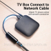 Перехідник USB 3.0 --> Ethernet RJ45 1000Mb чорний Vention (CEHBB)
